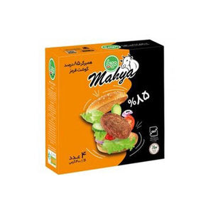 برجر فاخر، 85% لحم، 4 قطع، 400 غرام برجر فاخر، 85% لحم، 4 قطع، 400 غرام